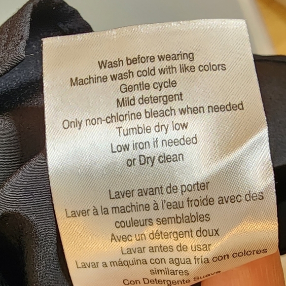 Motherhood maternity black roll tab button front shirt dress.  Size large. - Picture 16 of 16